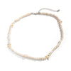 Men's Jewelry Coconut Shell Acrylic Geometric Handmade Beach Style Necklace