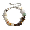 Men's Jewelry Handmade Imitation Pearl And Organic Glass Geometric Beaded Necklace And Bracelet