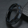Men's Leather Woven Punk Style Handmade Bracelet With Striped Alloy Magnet Buckle