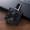 Men's Leisure Alloy And Pu 6Piece Set With Round Dial Watch Belt Pen Necklace Perfume And Charging Treasure