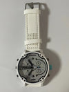 Men's Leisure Quartz Watch With Alloy Band And Stainless Steel Clasp Round Dial
