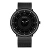 Men's Luminous Alloy Mesh Band Leisure Round Dial Watch