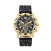Men's Metal Alloy Stainless Steel Fashion Business Round Digital Quartz Wrist Watch