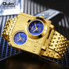 Men's Metal And Stainless Steel Belt Casual Round Dial Watch