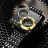 Men's Metal And Stainless Steel Belt Casual Round Dial Watch