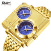 Men's Metal And Stainless Steel Belt Casual Round Dial Watch