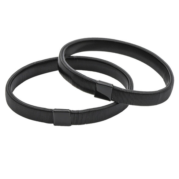 Men's Metal Elastic Arm Ring Bracelet Geometric Electroplated