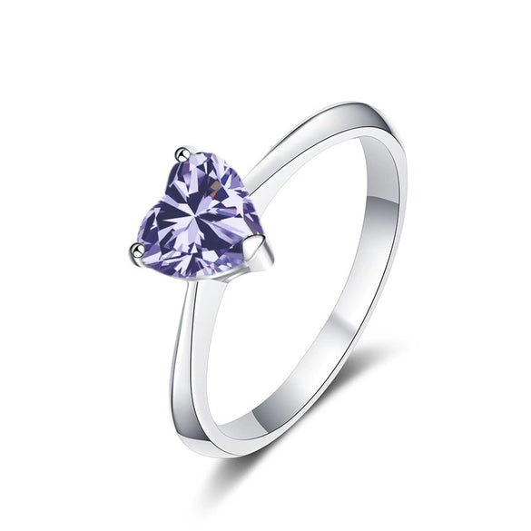 Men's Moissanite Sterling Silver Ring With Round Shape
