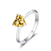 Men's Moissanite Sterling Silver Ring With Round Shape