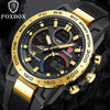 Men's Multifunction Chronograph Waterproof Electronic Watch Zinc Alloy Case Plastic Strap Round Dial Geometric Style