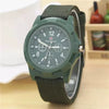 Men's Nylon Woven Strap Quartz Watch Round Alloy Case Stainless Steel Buckle Pointer Display Luminous Sports Leisure Watch