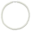Men's Personality Geometric Handmade Pearl Alloy Necklace