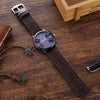 Men's 6 Pieces Set With Watch Belt Pen Necklace Perfume Charging Treasure Leather Modern And Simple Style
