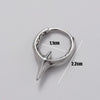Men's Piercing Earrings Stainless Steel Cast Fashion Retro
