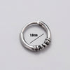 Men's Piercing Earrings Stainless Steel Cast Fashion Retro