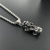 Men's Punk Retro Constellation Pendant Necklace Titanium Steel Hip Hop Fashion Casting And Polishing Jewelry Stainless Steel