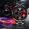Men's Quartz Watch Alloy Case Steel Band Round Dial Leisure Style