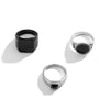 Men's Retro Fashionable High Grade Alloy Geometric Ring Set