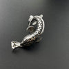 Men's Retro Jewelry Stainless Steel Necklace With Doll Pattern And Polishing Treatment