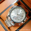 Men's Sports Business Alloy Case Mineral Reinforced Glass Mirror Steel Belt Luminous Waterproof Calendar Watch