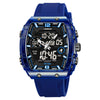 Men's Sports Digital Luminous Waterproof Watch With Plastic Case And Resin Mirror Round Dial