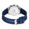 Men's Sports Watch Alloy Case Silicone Strap Mineral Reinforced Glass Mirror Round Dial Waterproof