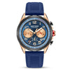 Men's Sports Watch Alloy Case Silicone Strap Stainless Steel Buckle Round Dial