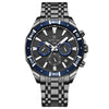 Men's Sports Watch Alloy Case Stainless Steel Belt Round Dial