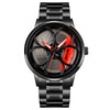 Men's Stainless Steel And Alloy Alloy Business Style Round Dial Quartz Watch Waterproof