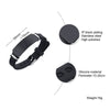 Men's Stainless Steel And Silicone Geometric Style Bracelet