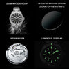 Men's Stainless Steel Automatic Business Luminous Diving Watch