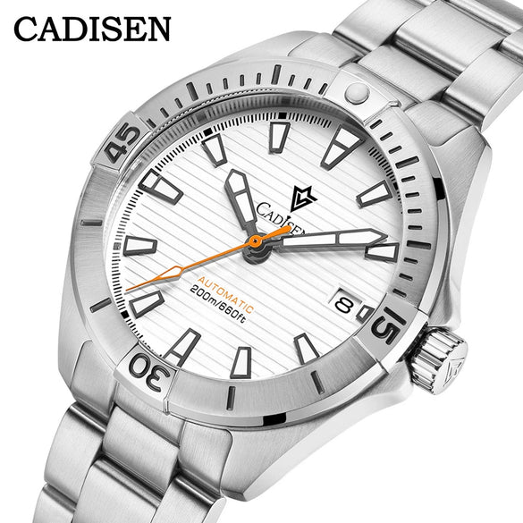 Men's Stainless Steel Automatic Business Luminous Diving Watch