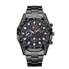Men's Stainless Steel Automatic Movement Hollow Calendar Sports Watch With Rose Gold Clasp Round Dial Business Style Waterproof Luminous