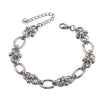 Men's Stainless Steel Geometric Hiphop Handmade Polished Chain Bracelet
