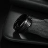 Men's Stainless Steel Geometric Ring Electroplated Nonfading Jewelry