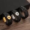 Men's Stainless Steel Handwoven Bracelet Jewelry With Electroplating Treatment And Original Design