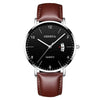 Men's Stainless Steel Metal Luminous Quartz Fashion Round Watch