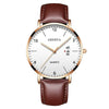 Men's Stainless Steel Metal Luminous Quartz Fashion Round Watch