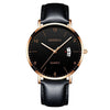 Men's Stainless Steel Metal Luminous Quartz Fashion Round Watch