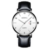 Men's Stainless Steel Metal Luminous Quartz Fashion Round Watch