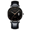Men's Stainless Steel Metal Luminous Quartz Fashion Round Watch