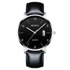 Men's Stainless Steel Metal Luminous Quartz Fashion Round Watch