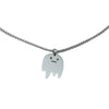Men's Titanium Steel Necklace With Cartoon Doll Pendant And Electroplating Treatment