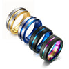 Men's Tungsten Steel Open Bottle Ring Geometric Style Electroplated