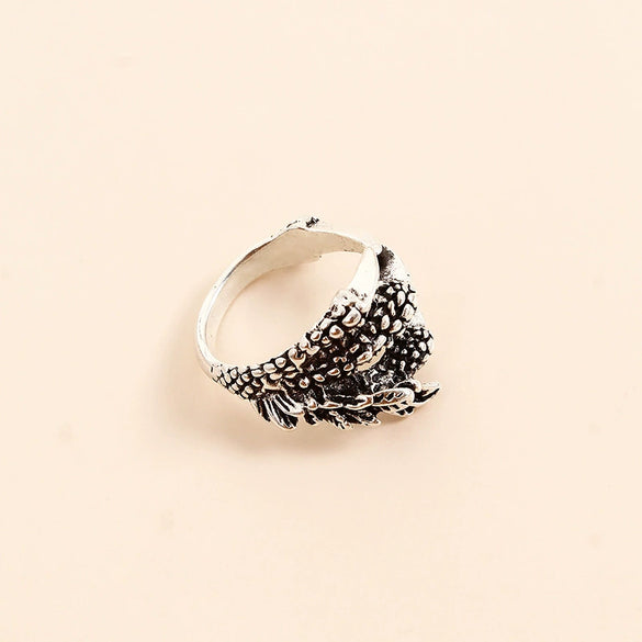 Men's Unisex Cartoon Character Ring In Zinc Alloy With Electroplated Finish Hip Hop Fashion Jewelry