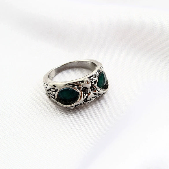 Men's Unisex Cartoon Character Ring In Zinc Alloy With Electroplated Finish Hip Hop Fashion Jewelry