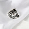 Men's Unisex Cartoon Character Ring In Zinc Alloy With Electroplated Finish Hip Hop Fashion Jewelry