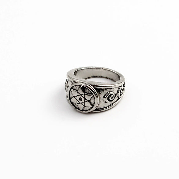 Men's Unisex Cartoon Character Ring In Zinc Alloy With Electroplated Finish Hip Hop Fashion Jewelry