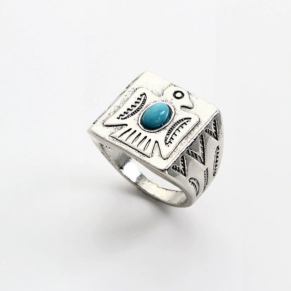 Men's Unisex Cartoon Character Ring In Zinc Alloy With Electroplated Finish Hip Hop Fashion Jewelry