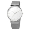 Men's Watches Ultrathin Simple Band Alloy Stainless Steel Belt Round Dial Leisure Style